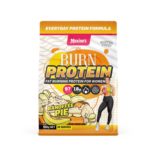 Maxines Burn Protein 500G Banoffee Pie