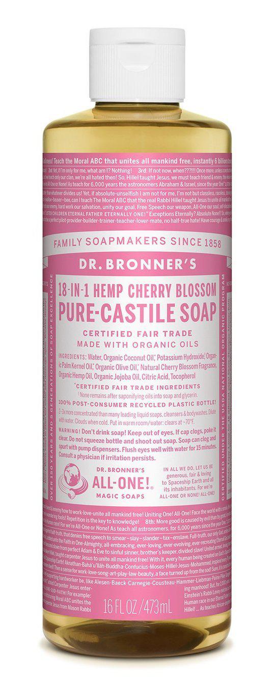 Dr Bronners Pure Castille Liquid Soaps