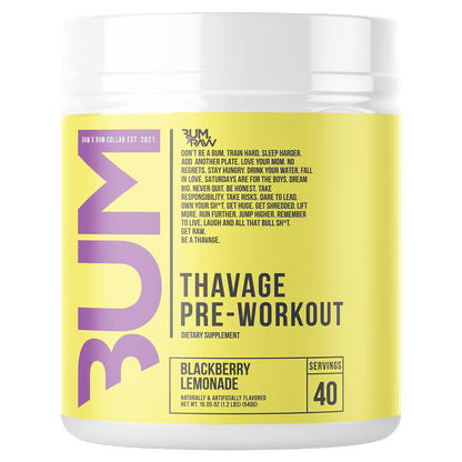 Thavage CBUM Pre-workout
