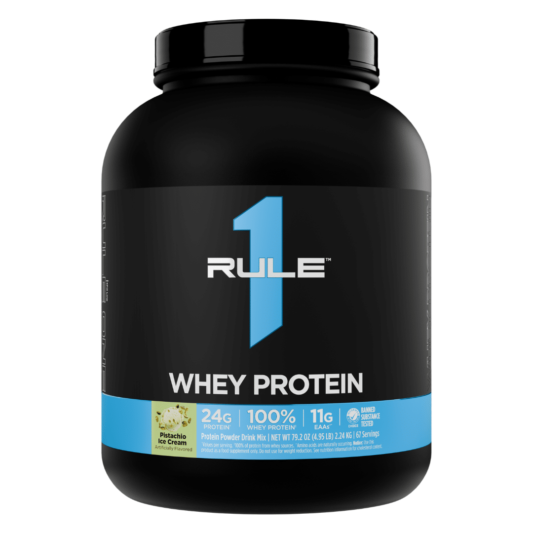 Rule1 Whey Blend 5LB Pistachio Ice Cream