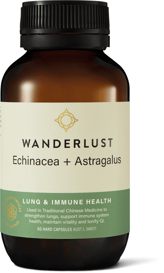 Wanderlust Echinacea & Astragalus 60 Capsules