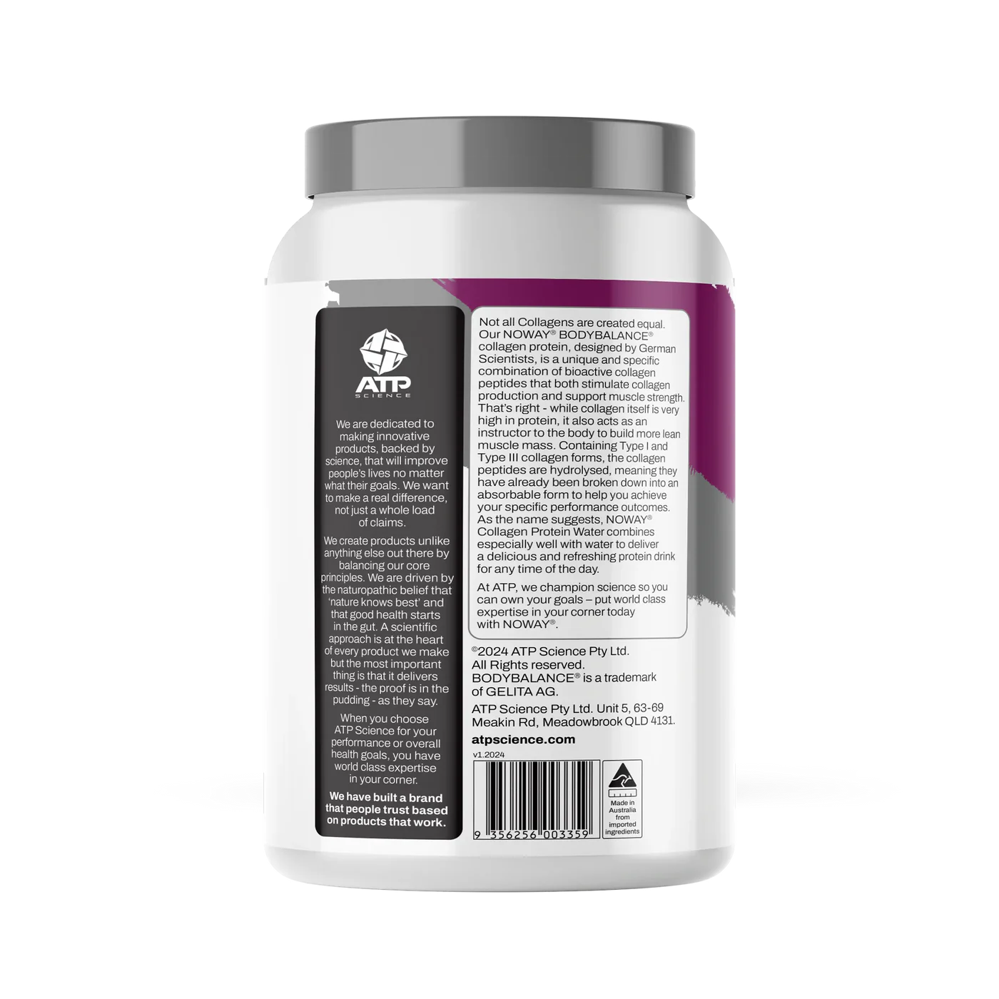 ATP Science Noway Protein Water 750g Grape