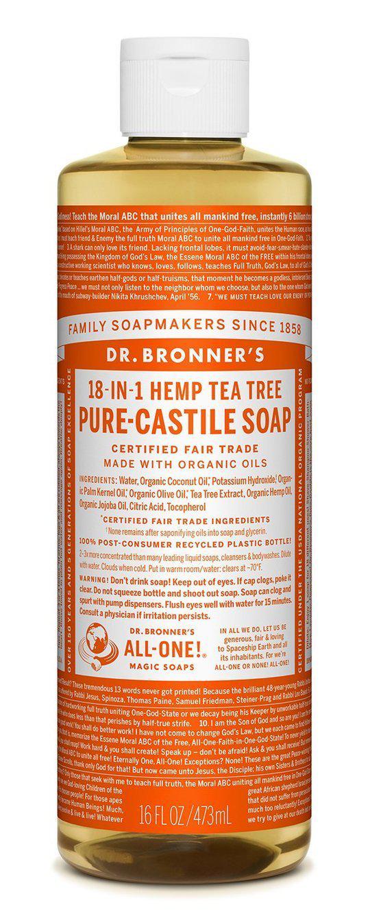 Dr Bronners Pure Castille Liquid Soaps