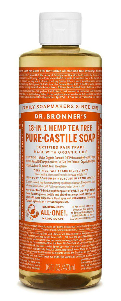 Dr Bronners Pure Castille Liquid Soaps