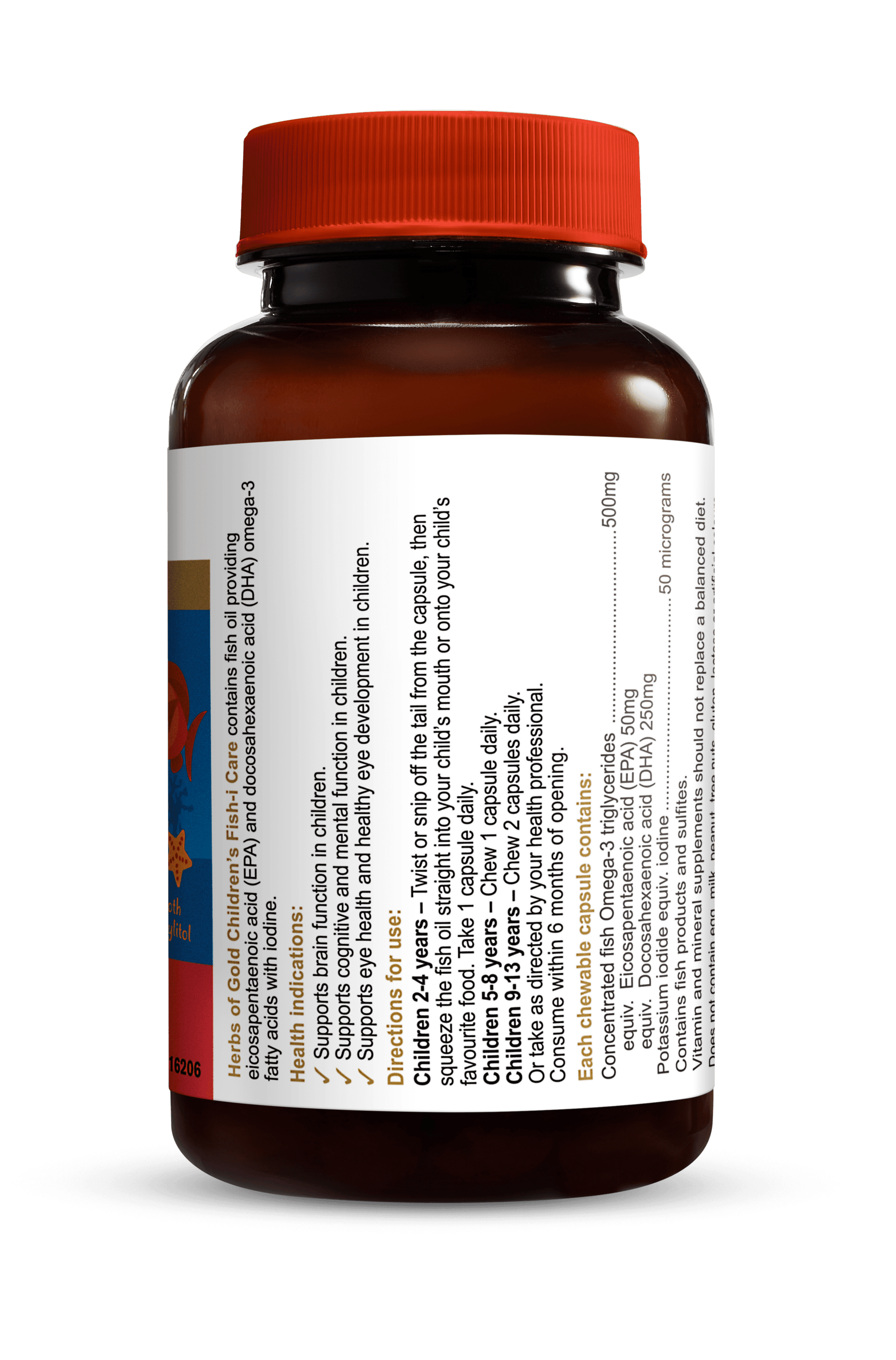 Hofg Childrens Fishi-Care Chewable
