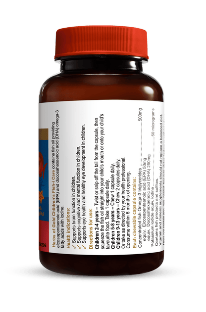 Hofg Childrens Fishi-Care Chewable