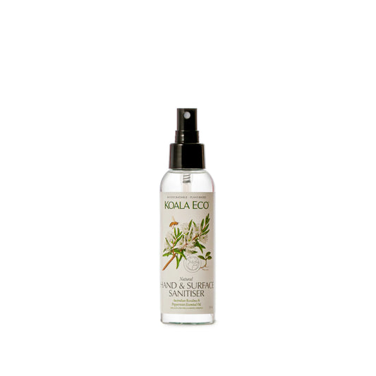 Koala Eco Hand and Surface Sanitiser 125ml Rosalina & Peppermint