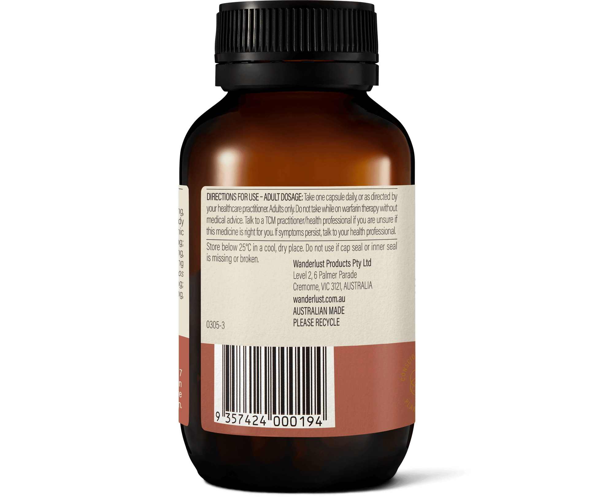Wanderlust Mushroom Multi 30 Capsules