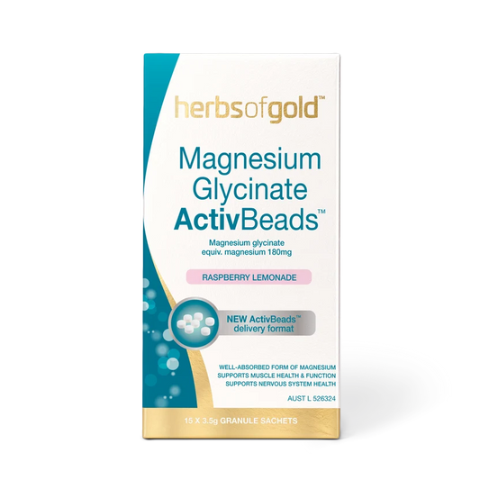 HofG Magnesium Glycinate ActivBeads 15 x 3.5g Sachets