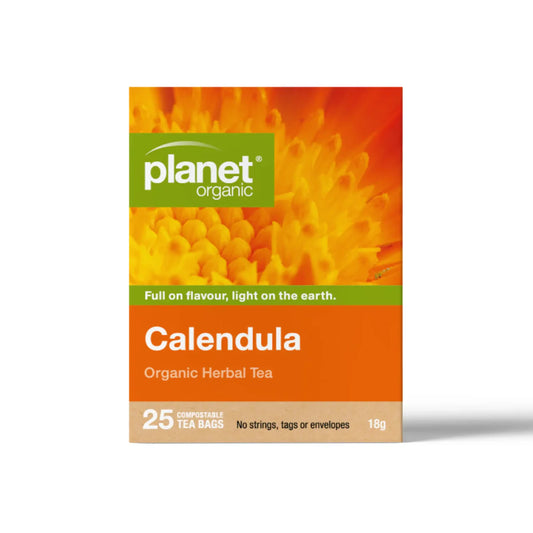 Planet Organic Calendula Tea Herbal Tea x 25 Tea Bags