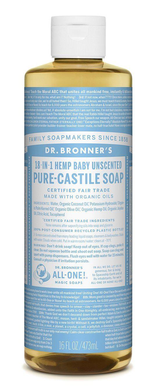 Dr Bronners Pure Castille Liquid Soaps