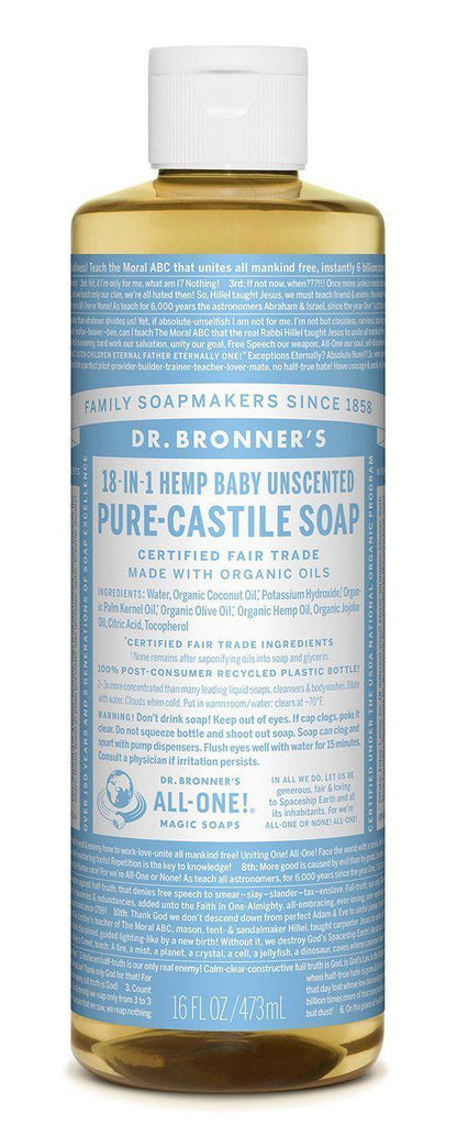 Dr Bronners Pure Castille Liquid Soaps
