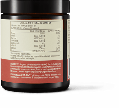 Wanderlust Energy Mushrooms 75g