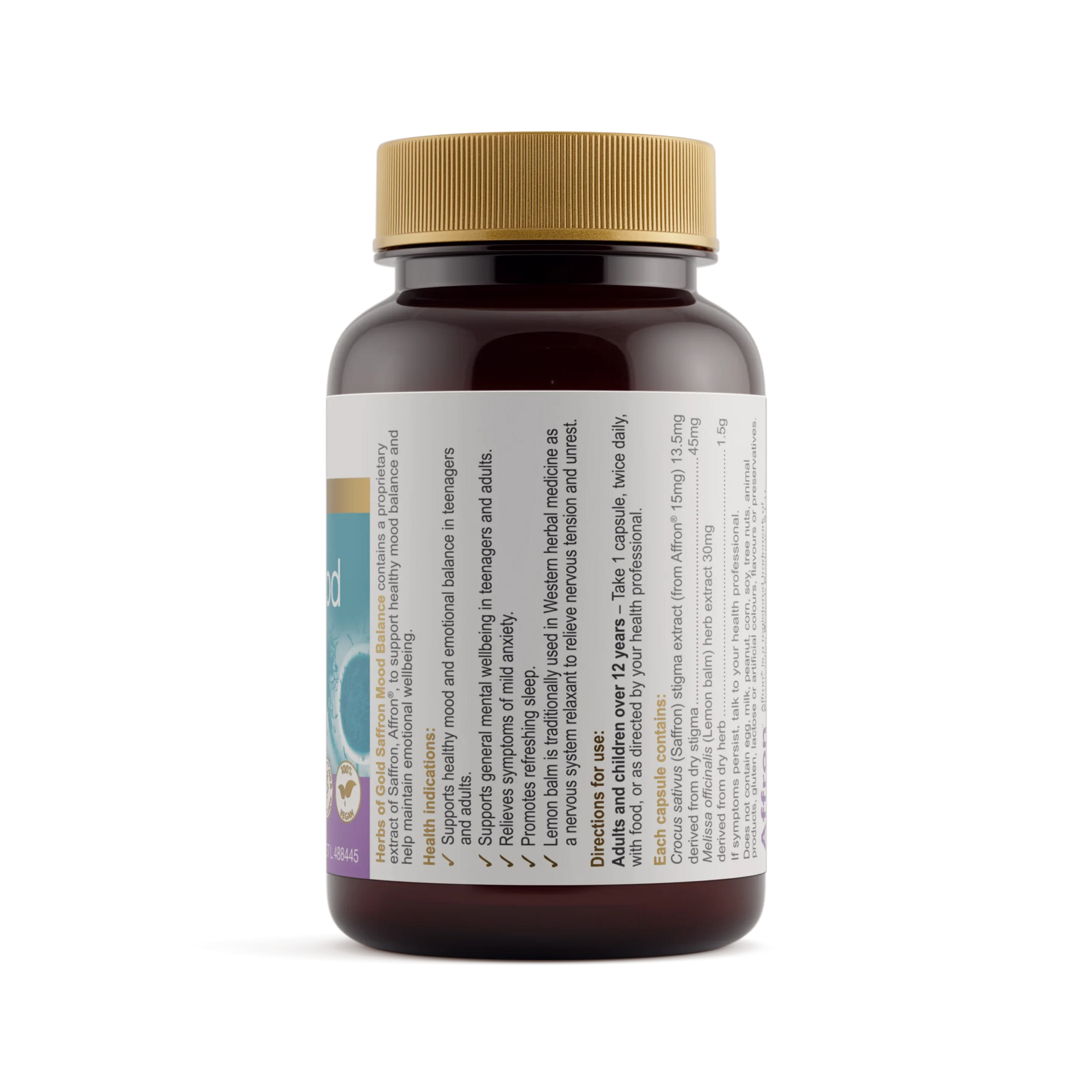 HofG Saffron Mood Balance 60C