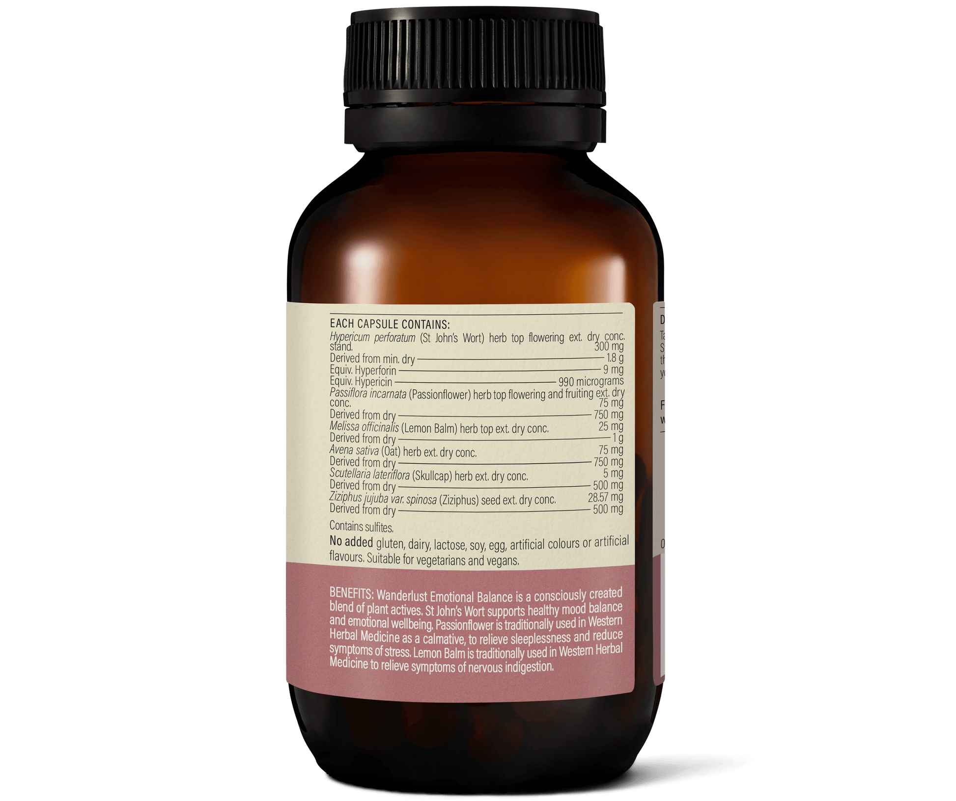 Wanderlust Emotional Balance 60 Capsules