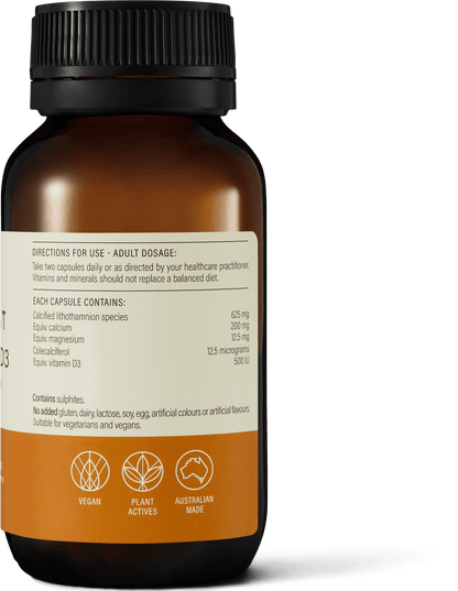 Wanderlust Plant Calcium & D3 60 Softgels