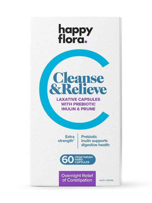 Happy Flora Cleanse 60vc Prune