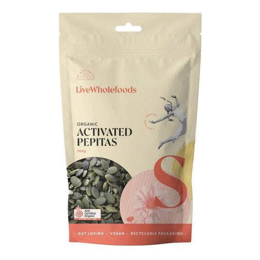 Live Wholefoods Organic Activated Pepitas 300g
