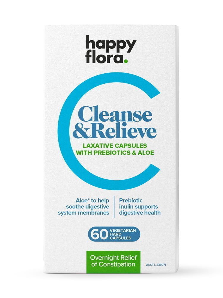 Happy Flora Cleanse 60vc Aloe