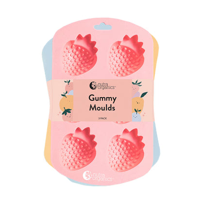 Nutra Organics Gummy Moulds 3 Pack