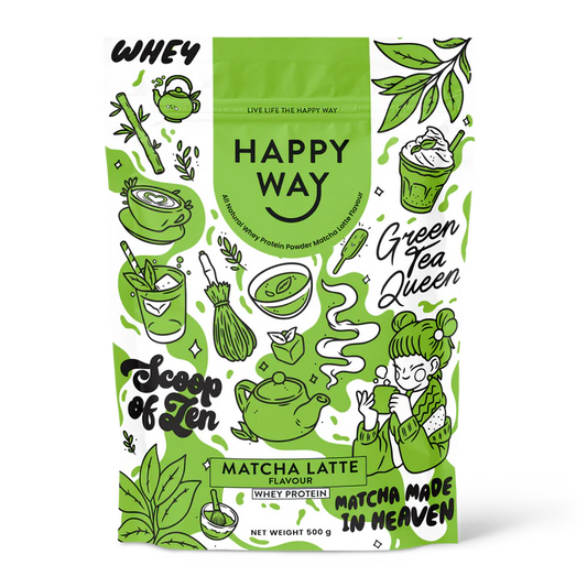 Happy Way Whey Protein Powder 500G MATCHA