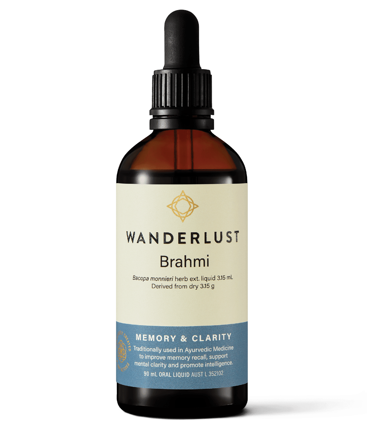 Wanderlust Brahmi Liquid 90ml