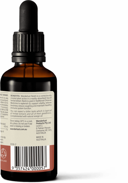 Wanderlust Reishi Mushroom Liquid 90ml
