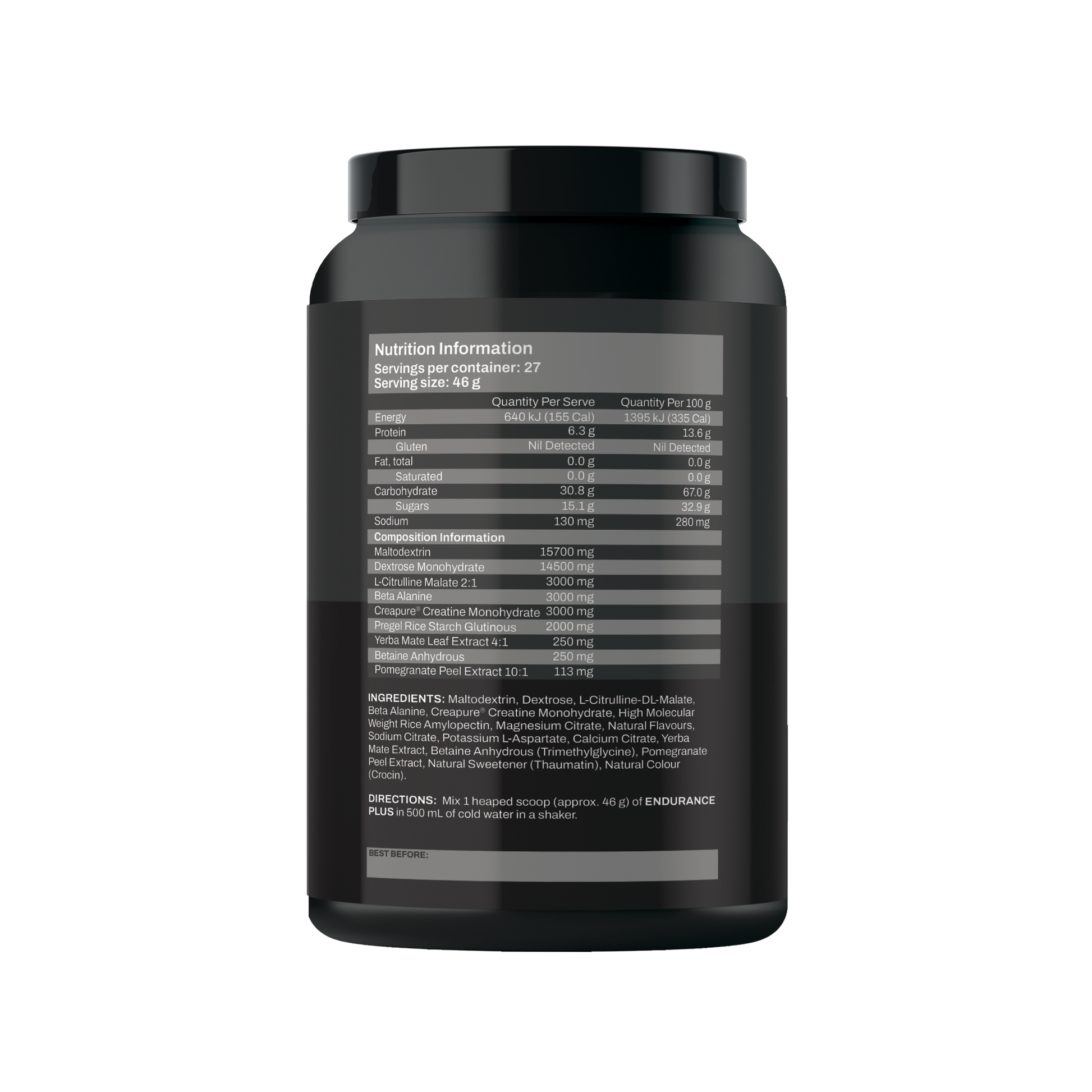 ATP Science Endurance+ 1.24kg Lemon Lime