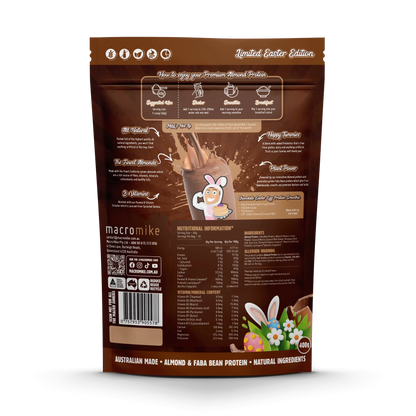 Macro Mike Almond Protein 400G Chocolate Easter Egg