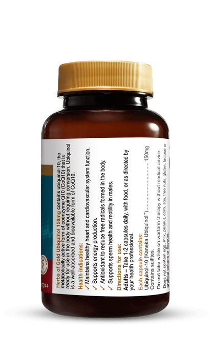 HofG Ubiquinol 150mg 30c