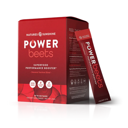 Natures Sunshine Power Beets 7G x 30 Pack