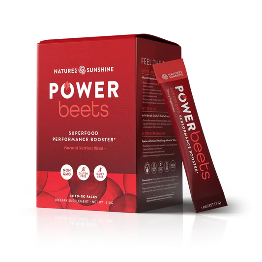 Natures Sunshine Power Beets 7G x 30 Pack