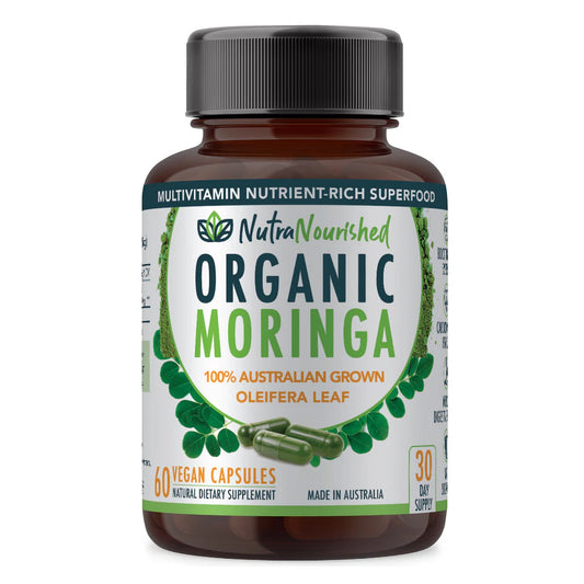 Nutra Nourished Organic Moringa 60c