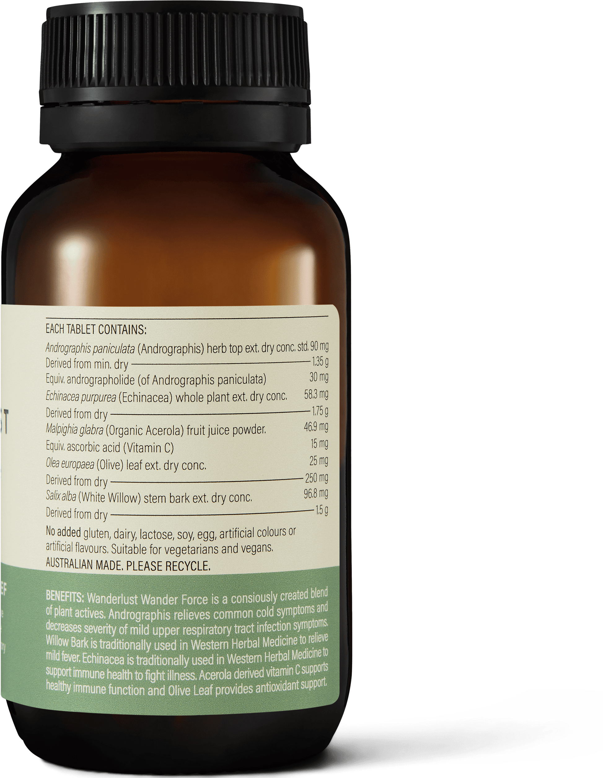 Wanderlust Wanderforce 60 Capsules