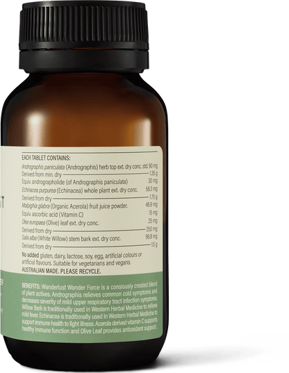Wanderlust Wanderforce 60 Capsules