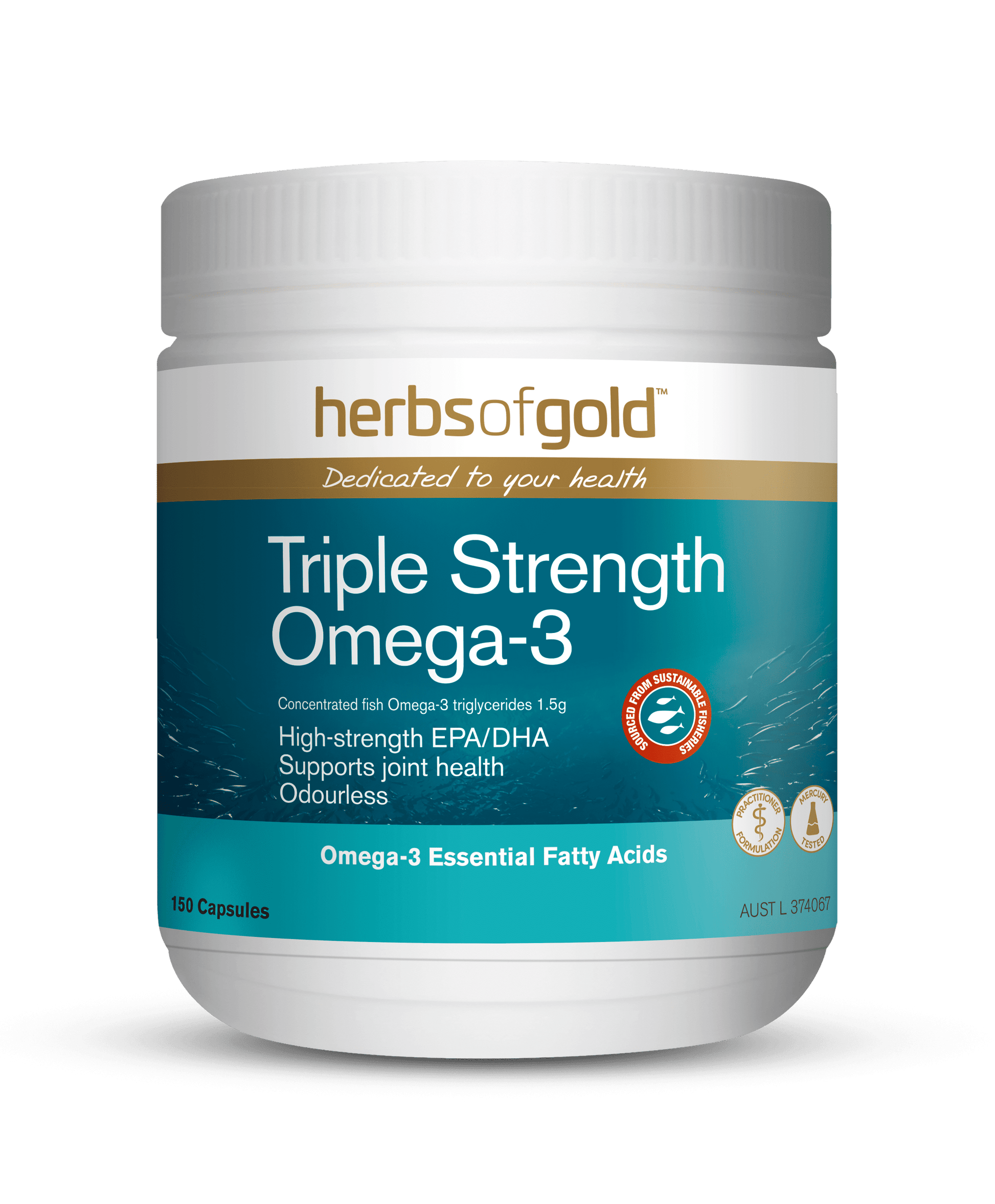 HofG Triple Strength Omega-3 150c