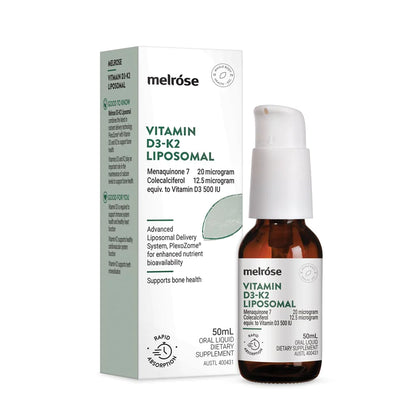 Melrose Liposomal Vitamin D3-K2 50ml
