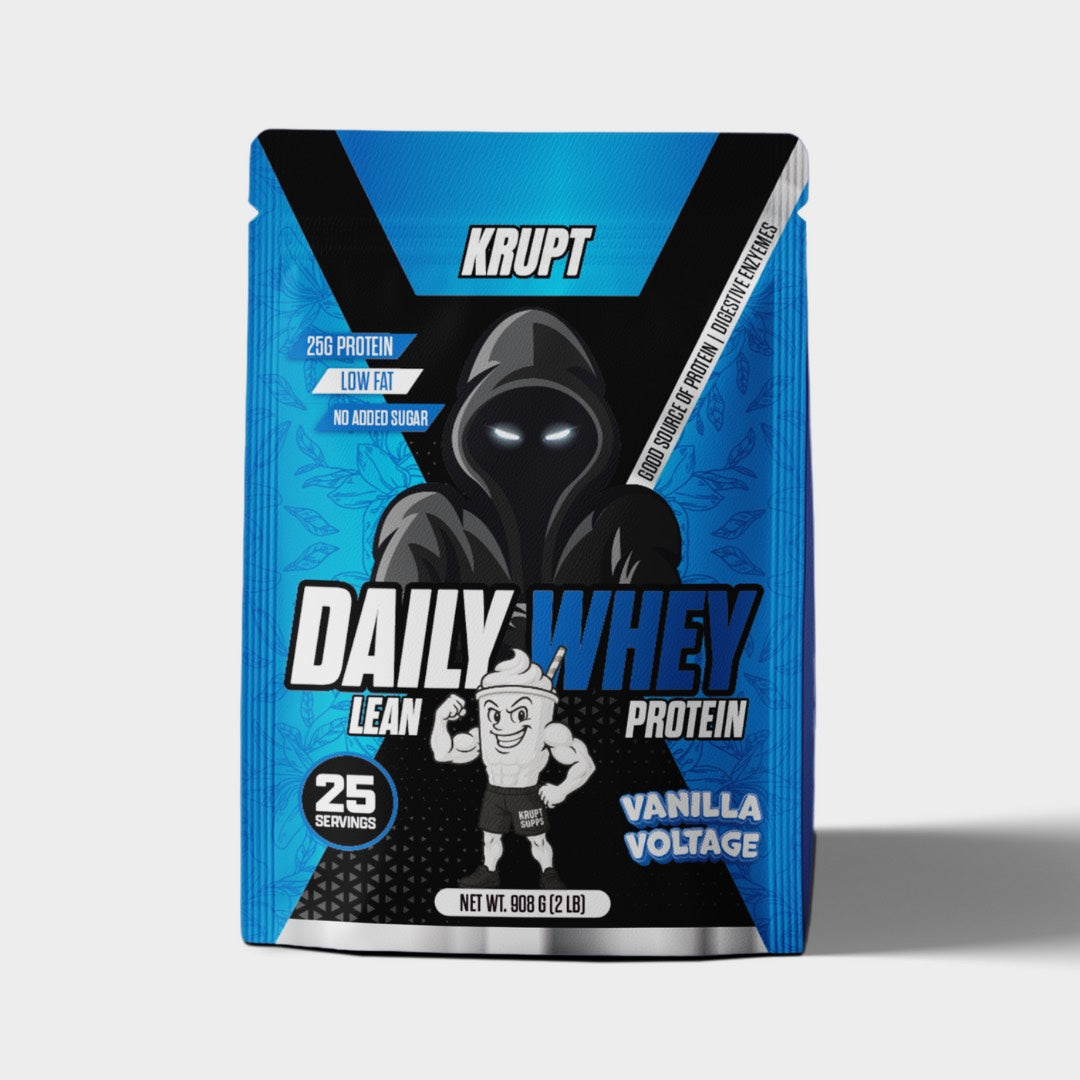 Krupt Daily Whey Protein 2lb Vanilla