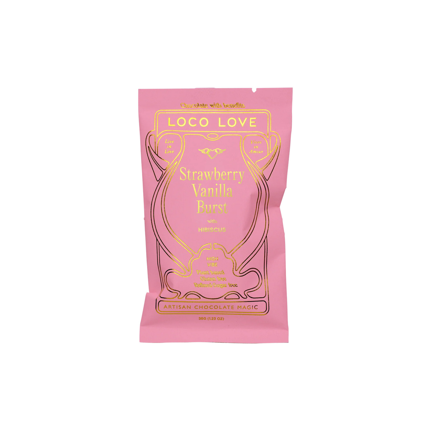 Loco Love Chocolate 35g Strawberry Vanilla Burst