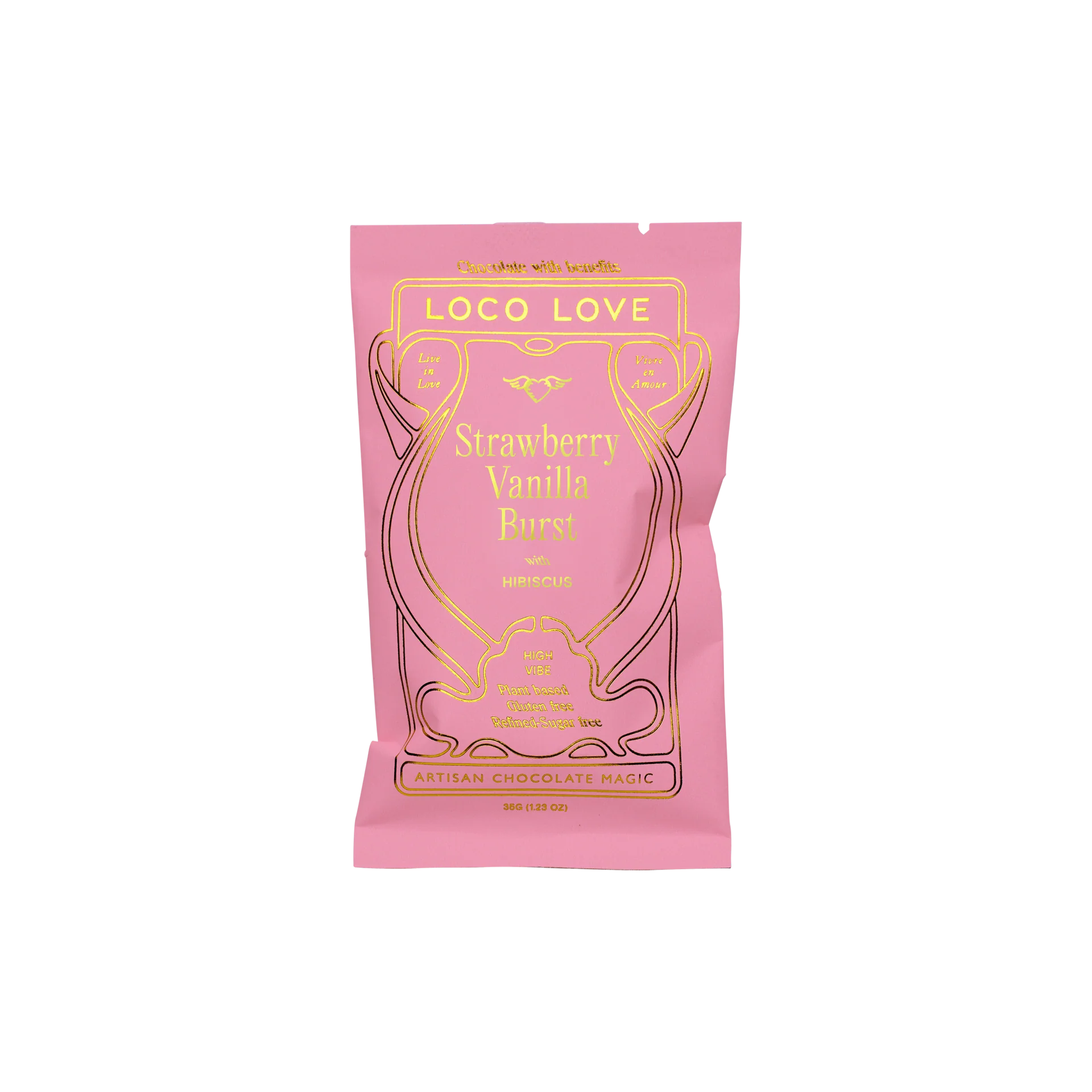 Loco Love Chocolate 35g Strawberry Vanilla Burst