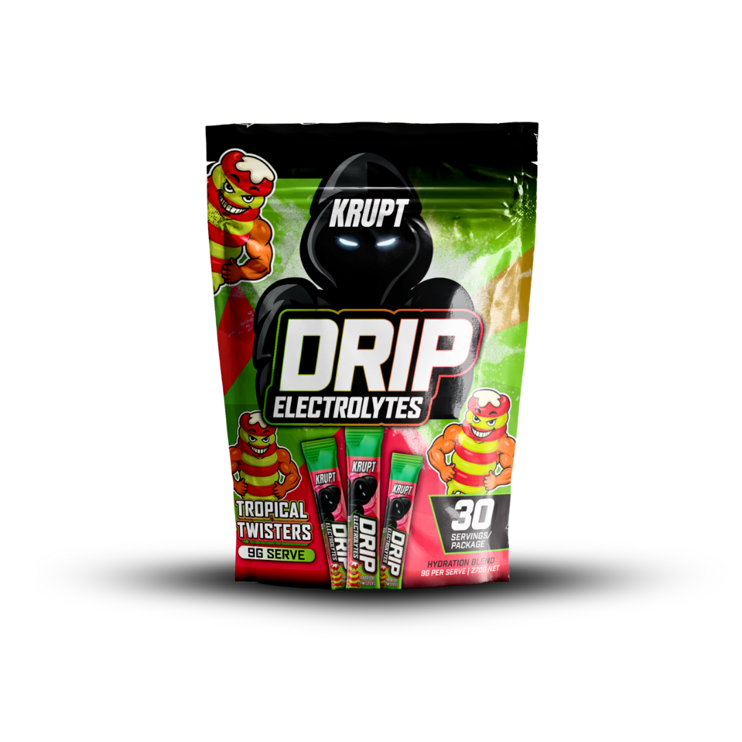 Krupt Drip Electrolytes 30 Sachets Tropical Twisters