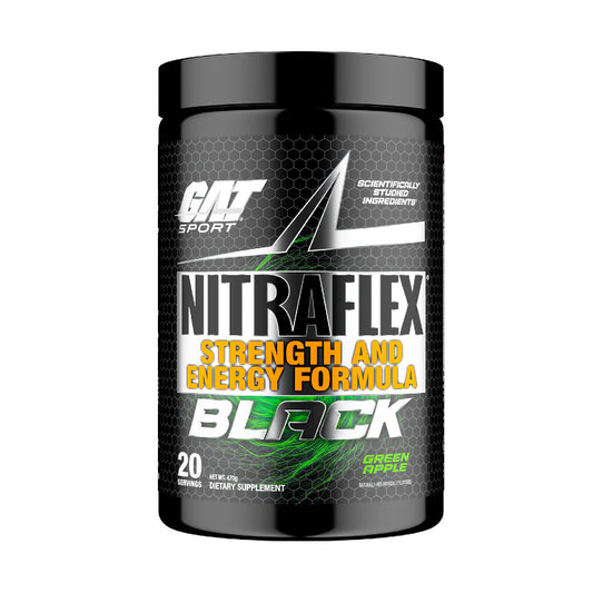 GAT Nitraflex Black 20 Serves Green Apple