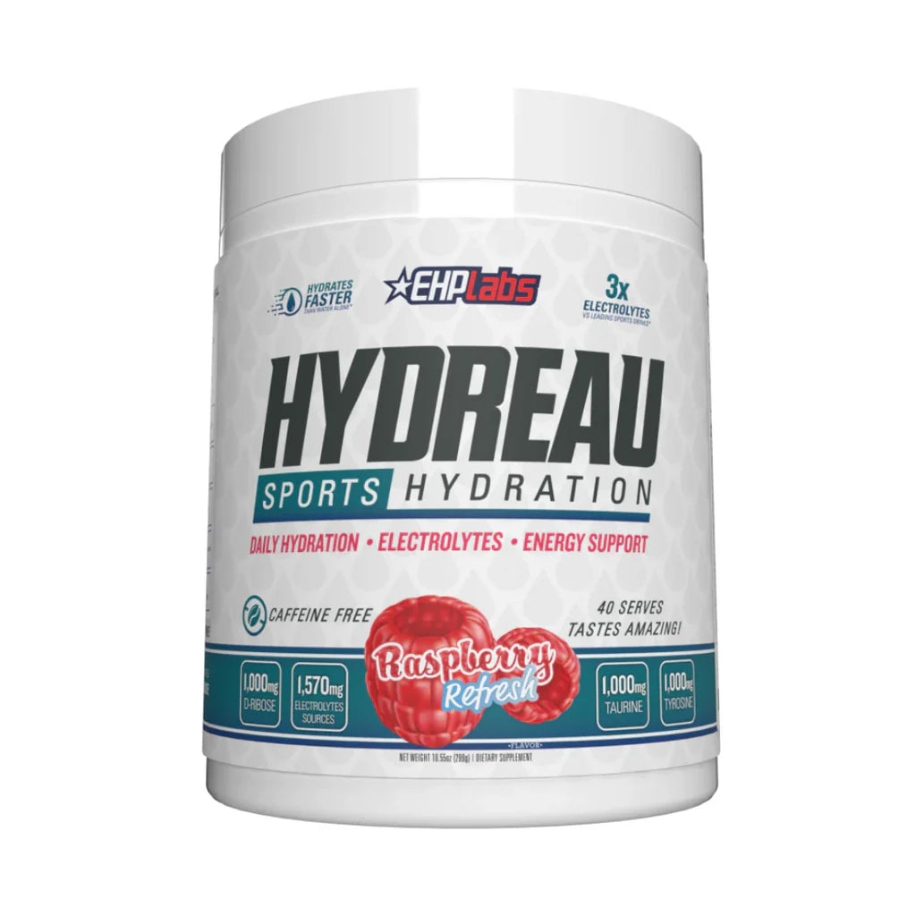 EHP Labs Hydreau Sports Hydration 40 Serves Raspberry