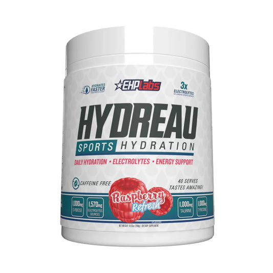 EHP Labs Hydreau Sports Hydration 40 Serves Raspberry