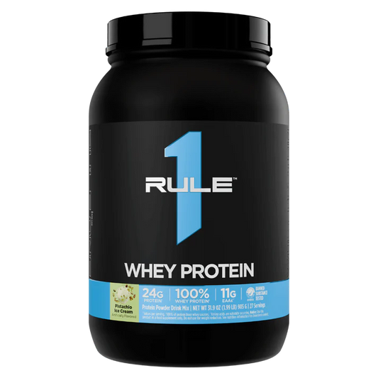 Rule1 Whey Blend 2LB Pistachio Ice Cream