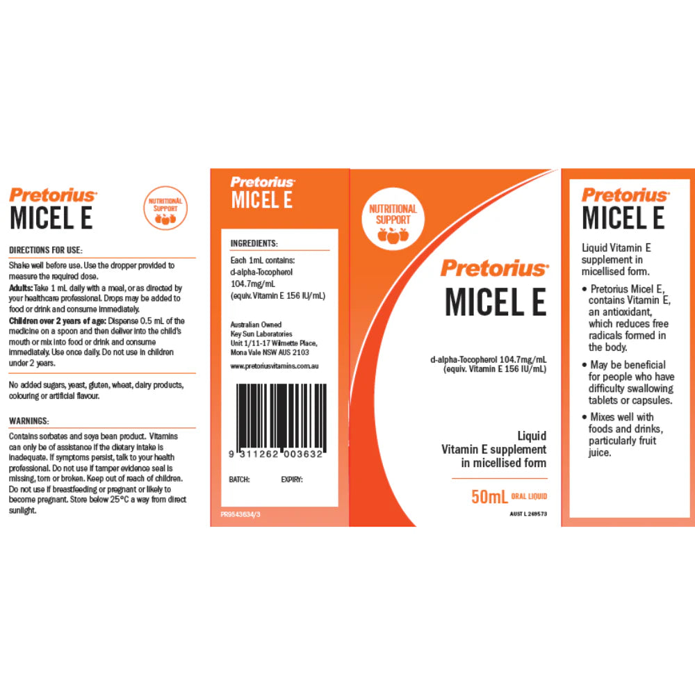 PRETORIUS Micel E 50ml