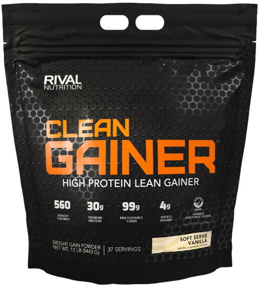 Rival Nutrition Clean Gainer 12lb Smooth Vanilla