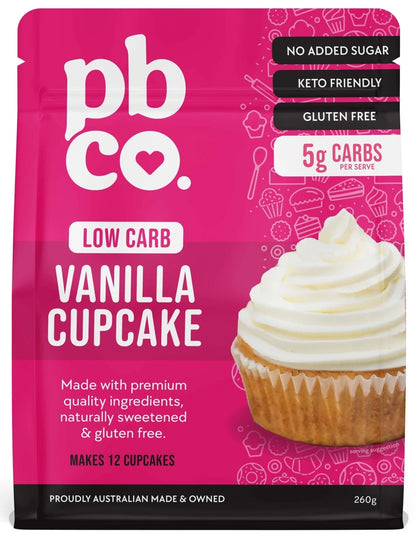 PBCO Vanilla Cupcake Mix 200GM