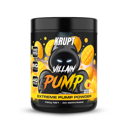 Krupt Villain Pump 750g Mango Bursties