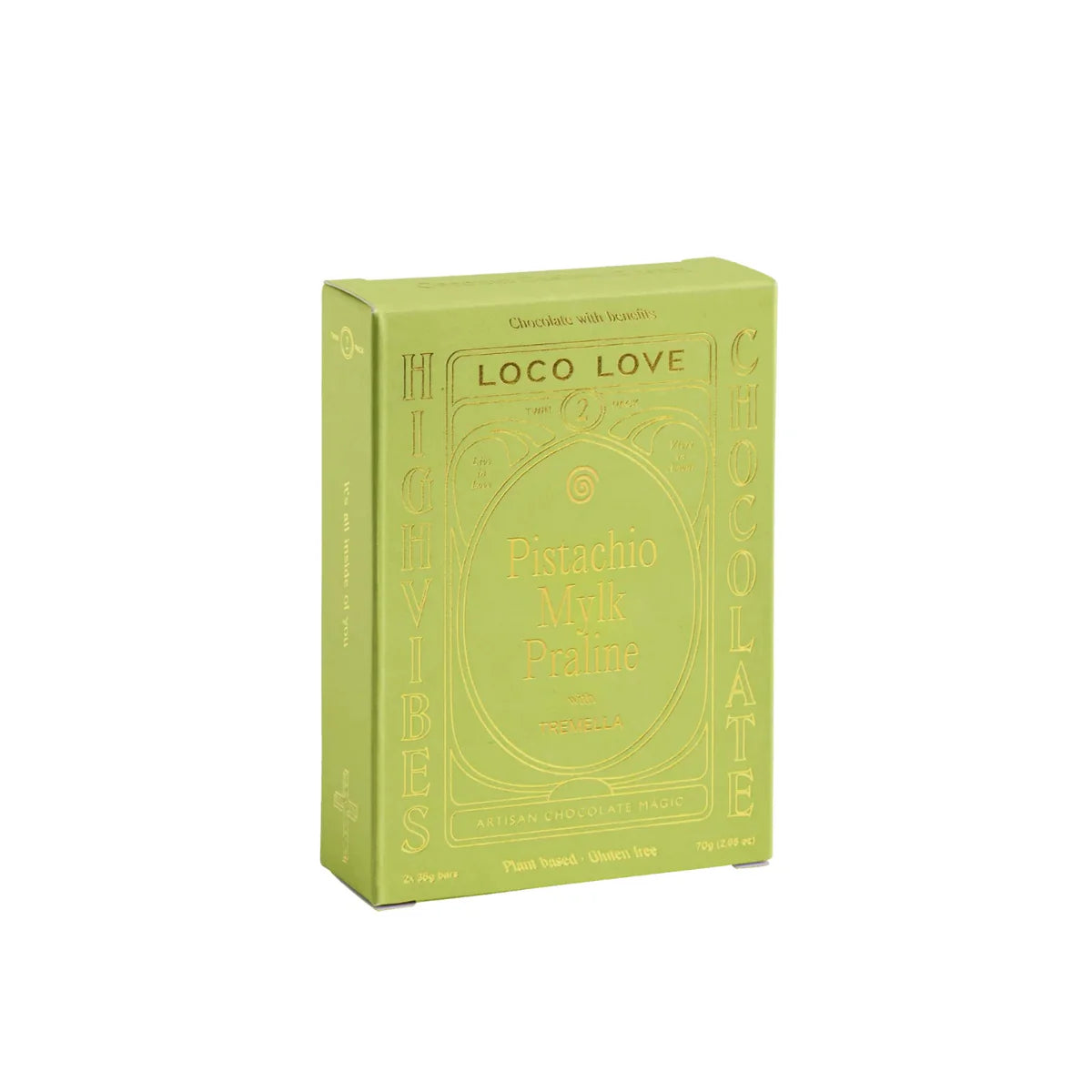 Loco Love Chocolate 70g Pistachio Mylk Praline